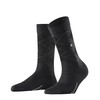 Burlington Marylebone Lurex Socks Opaque Virgin Wool, Black (Black 3004)