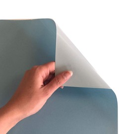 Siser StripFlock Pro HTV 12"x1yd Roll (Pale Blue) - Textured Heat Transfer Vinyl - for use with Siser, Cricut and Silhouette Cutters - CPSIA Certified