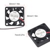 AOICRIE Quiet Fan for Raspberry Pi, 4-Pack Cooling Fan, 3.3-5VDC,