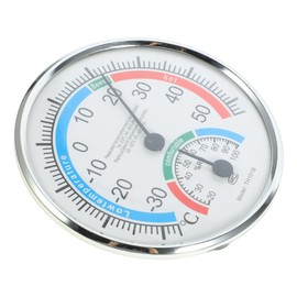 Generic Thermometer Temperature Humidity Gauge Readings for Garden Patio Home Durable Material Wall Mounted Desktop Use Reliable Weather