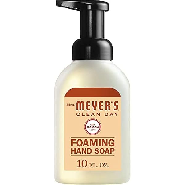 MRS. MEYER'S CLEAN DAY Foaming Hand Soap, Oat Blossom, 10