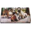 Bulldog Dog Wallet Designed by Ruth Maystead (4 1/4" x