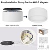 Klighten LED 24 W surface-mounted spotlight, round ceiling spotlights, surface-mounted