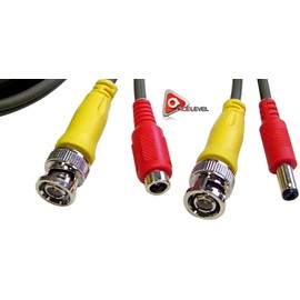ACELEVEL 100 Feet Video and Power Cable for Q-See CCTV Security Cameras