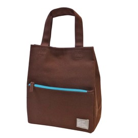 At First Lunch Tote Bag, Mash, Brown AF5276