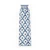 Sea Island Square Monument Glossy Blue and White 5 inch