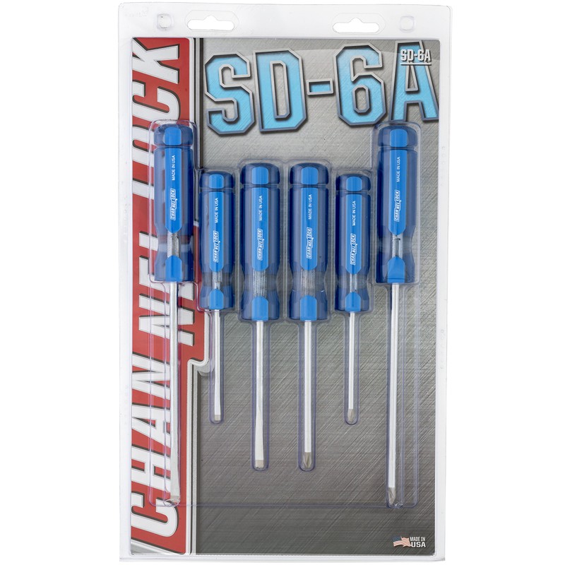 Channellock SD-6A Screwdriver Set , Blue