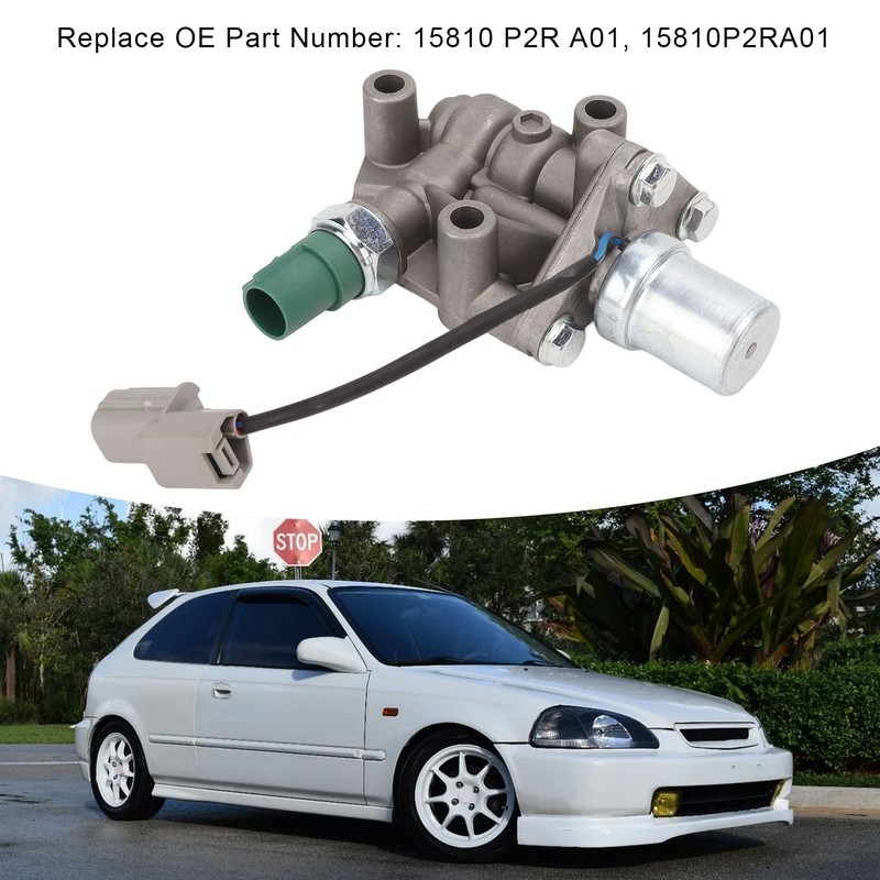 VVT Solenoid Spool Valve 15810P2RA01 Car Accessories Replacement for Civic