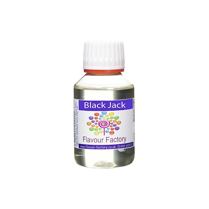 Flavour Factory Black Jack Intense Food Flavouring, 100 ml