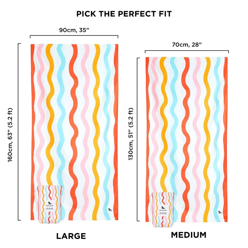 Dock & Bay Kid's Towel - For Beach Use -