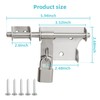 Alise 6 Inch Slide Bolt Gate Latch, Door Lock with