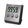 Technoline KT200 - klassischer, digitaler Kurzzeitwecker, Küchenuhr, Eieruhr, hochwertiges Edelstahlgehäuse,