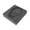 Large - Skull 3D Graphite Ingot Mold for Precious Metal