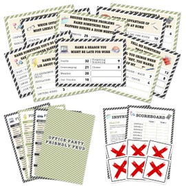 Office Party Friendly Fehd Game for Work Adults, Team Building Games for Coworkers, Team Building Favors -03