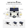 LE Solar Lights for Outside, Solar Lights Outdoor with Motion