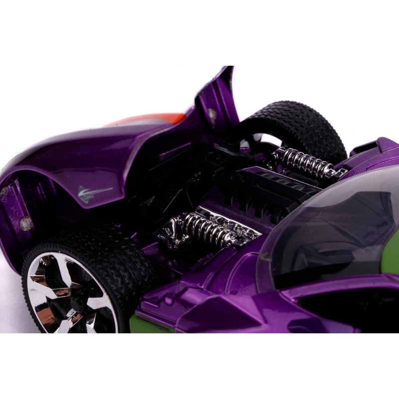 Jada 253255020 Joker 2009 Chevy Corvette Stingray 1:24 escala DIE-Cast