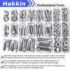 Hakkin 360PCS M5 M6 M8 Flange Bolts and Nuts Assortment