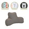 Majestic Home Goods Wales Reading Pillow, Gray