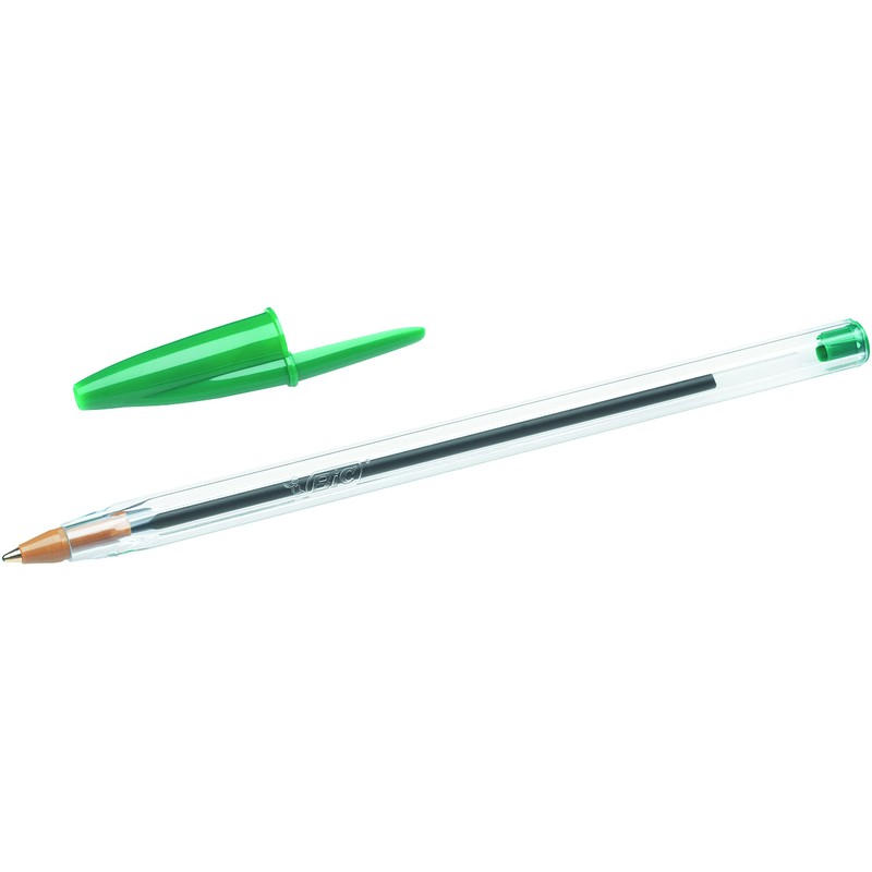 BIC Cristal Original Ballpoint Pen Medium Point (1.00mm) Assorted Ink