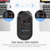 reiie Bluetooth Mouse Wireless Silent Wireless Mouse (Bluetooth 5.1 +