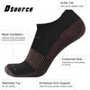 Dsource Copper Compression Socks, Unisex Cushioned Sole Arch Support Athletic