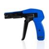 Zip Tie Install Tool ,Powerful Tension with Built-In Flush Cutter,
