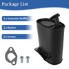 Generator Muffler Silencer Kit, Compatible with Honda GX160 GX200 Clone
