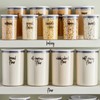 Talented Kitchen Pantry Labels for Food Containers 157 Piece -