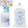 Ice Cube Bags Ice Bags with Drawstring - Heavy Duty