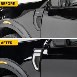 Maxzina Side Marker Lights Compatible with 2022-2025 Ford Maverick (Not for 2025 Lobo&Lariat&Tremor) Plug and Play LED Side Marker Lamps Auxiliary Lamps for 2024 Maverick Accessories (2PCS)