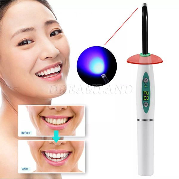 SKYSEA Dental Wireless Cordless LED Cure Curing Light Lamp 5W