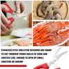 Gisafai 20 Pcs Kitchen Seafood Scissors for Crab Bulk,Leg Scissors