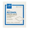 Medline Sterile Alcohol Prep Pads, Large, 100 Count