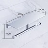Sanliv Toilet Paper Holders,Chrome Double Toilet Paper Roll Holder with