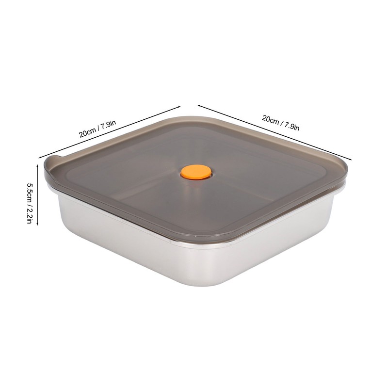 Stainless Steel Food Storage Container Stainless Steel Preservation Box Bento