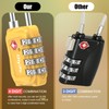 TSA Luggage Locks, [Updated Version] [3 Packs] Diyife 4-Digit Security
