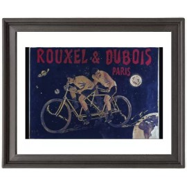 Bicycle Rouxel & Dubois - Picture Frame 8x10 inches - Poster - Print - Poster -