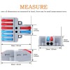 Digi Electrical Wire Connectors Terminal Block 2 in 6 out