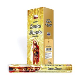 1 X Santa Muerte Gold - 120 Sticks Box - Darshan Incense