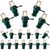 Honoson LED 5 mm Christmas String Lights Replacement Bulbs LED