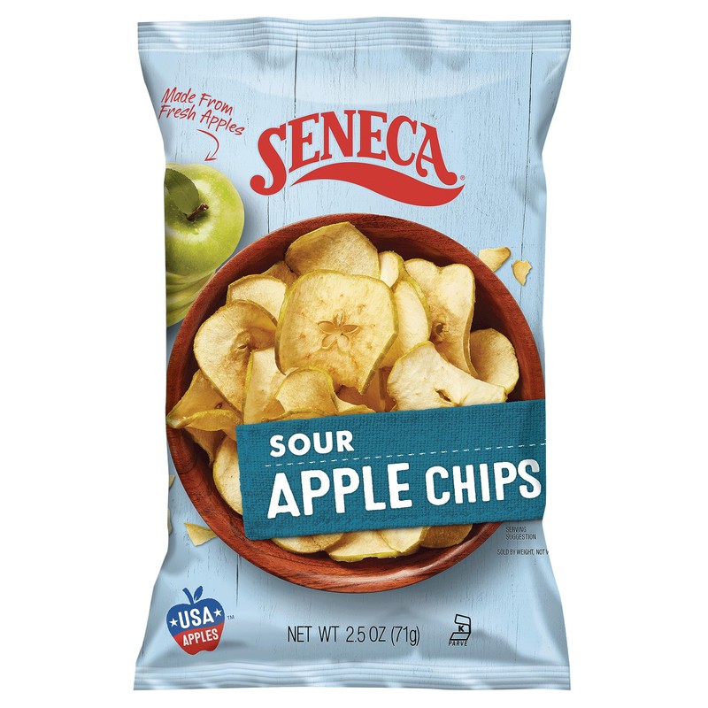 Seneca Sour Apple Chips | Made from Fresh Apples |