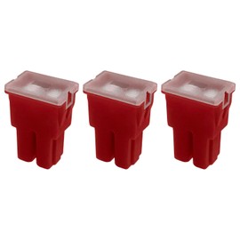A.A Straight Female Terminal 50 Amp Fuse Replacement for PAL Auto Link, FLF Fuse Cartridge - Automotive Car Truck Audio RV (50A, 3 Pack)