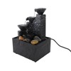 Tabletop Fountain Circulating Water Decorative USB Desk Waterfall Fountain with
