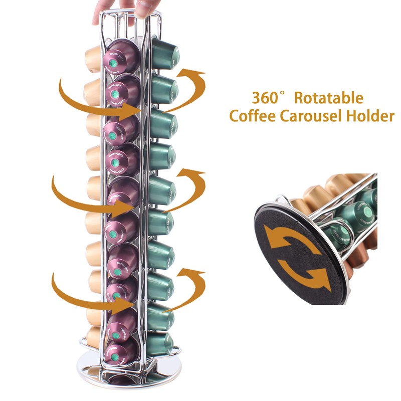 SEVENLINE - Soporte para cápsulas de café compatible con cápsulas