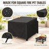 Waterproof Square Fire Pit Cover for Outdoor Protection – 210T