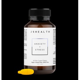 JSHEALTH Anxiety + Stress Formula 60 Tablets