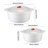 Microwavable Bowls With Lids, Microwave Ramen Bowl, Assorted Sizes, Dishwasher