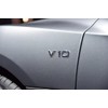 2PCS Letter Number V10 Emblem for Car Styling Side Badge
