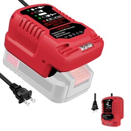for Bauer 20V Battery Charger,1/2 Size for Bauer 20V Mini Charger,for 1701C-B Hypermax etc. (Battery Not Included)