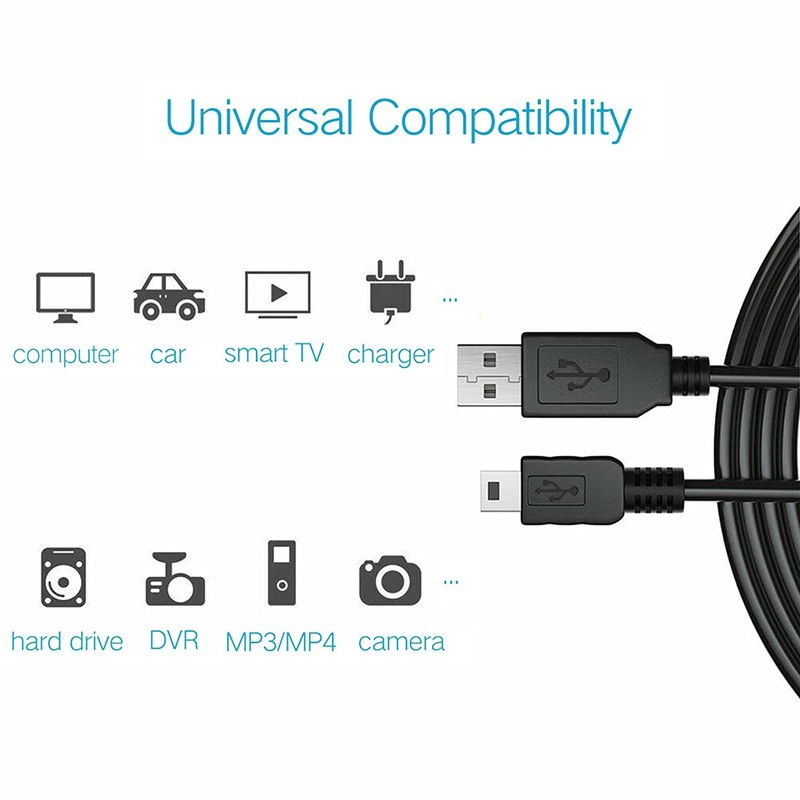Guy-Tech USB Data Sync PC/Charging Cable Charger Power Cord Compatible